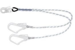 4060010 - CORDINO DOPPIO A FORCELLA IN CORDA INTRECCIATA MT 1 KRATOS