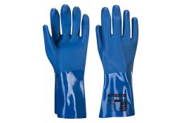 A880 - GUANTO ARMATO 30cm BLU PORTWEST