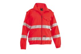 07GB0043 GIUBBINO FIRST AID RED HI VIZ SIGGI