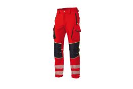 07PA0958 PANTALONI ENERGY SIGGI RED HI VIZ