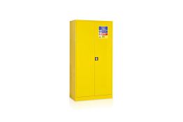 0906 Armadio 2 ante per vernici e solventi mm 2000h giallo