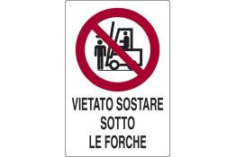 SEGNALE DI DIVIETO ARTICOLO 01102500
