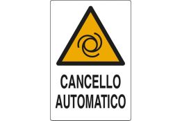 SEGNALE DI PERICOLO ARTICOLO  W0180380