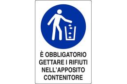 SEGNALE DI OBBLIGO ARTICOLO M0307600