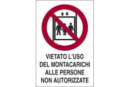 SEGNALE DI DIVIETO ARTICOLO 01107000