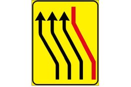 FIGURA 412/F SEGNALE DI RIENTRO IN CARREGGIATA