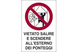 SEGNALE DI DIVIETO ARTICOLO 01110000