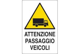 SEGNALE DI PERICOLO ARTICOLO  00211100