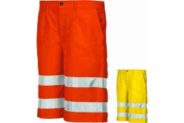 8434 PANTALONE CORTO ALTA VISIBILITA' EN 20471