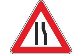 FIGURA 19 STRETTOIA ASIMMETRICA A DESTRA