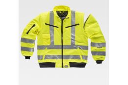 C3720 GIUBBOTTO MANICHE STACCABILI ALTA VISIBILITA CLASSE 3 WORKTEAM