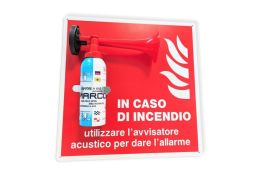 CARTELLO PER AVVISATORE ACUSTICO