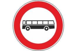 FIGURA 59 TRANSITO VIETATO AGLI AUTOBUS