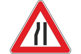 FIGURA 18 STRETTOIA ASIMMETRICA A SINISTRA