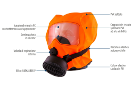 H900 ABEK 15 - CAPPUCCIO DI EMERGENZA SPASCIANI