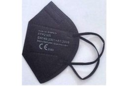 FFP2 FACCIALE FILTRANTE NERO