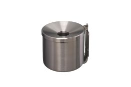 R106001 - POSACENERE MURALE NIDO IN ACCIAIO INOX