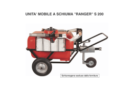 UNITA' MOBILE A SCHIUMA RANGER S 200