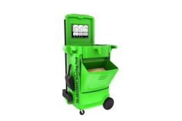 TUCANO BIDONE CARRELLATO DI CARVEL PER LA PULIZIA